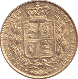 1843 GOLD SOVEREIGN ( GVF )