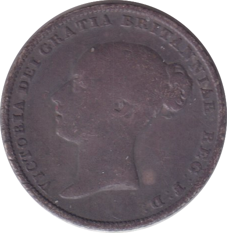 1844 SIXPENCE ( FINE )