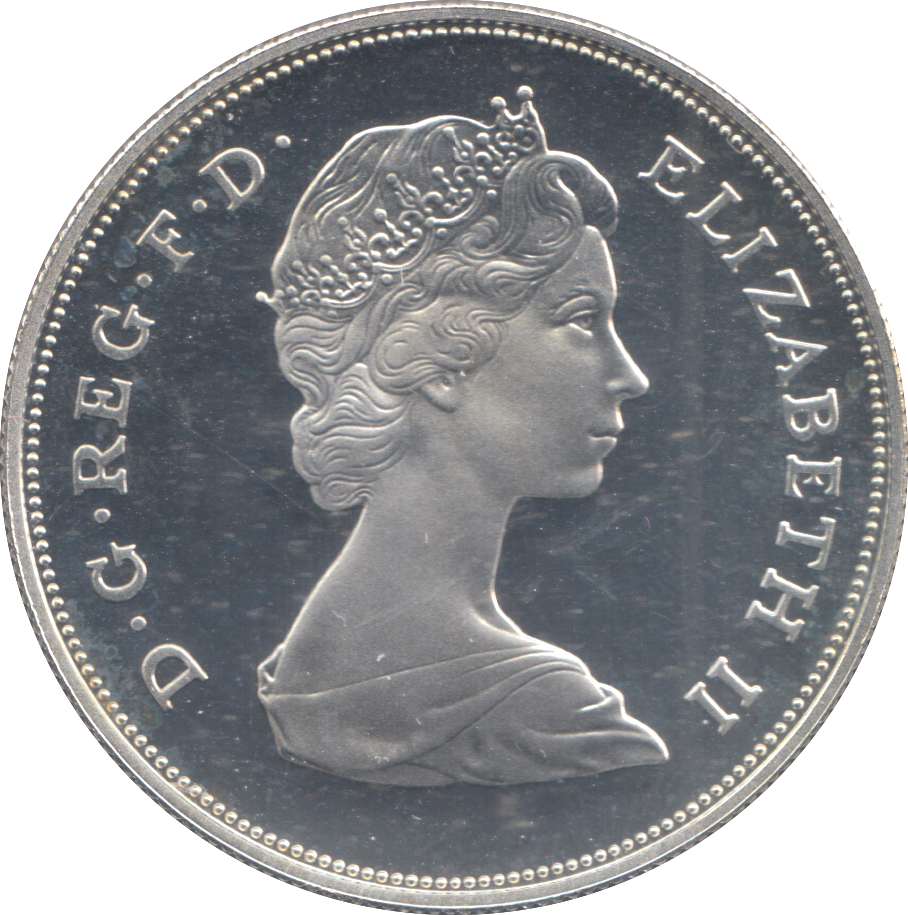 1980 SILVER PROOF CROWN THE QUEEN MOTHER