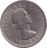 1966 SIXPENCE ( UNC )