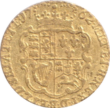 1762 GOLD QUARTER GUINEA ( VF )