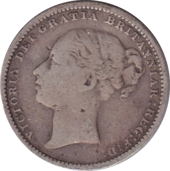 1881 SHILLING ( FINE )