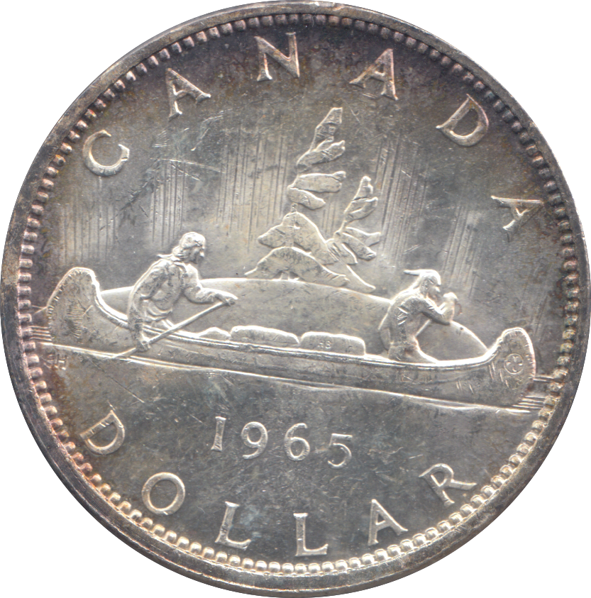 1965 SILVER DOLLAR CANADA