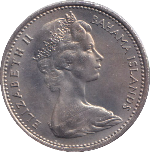 1966 5 CENTS BAHAMAS