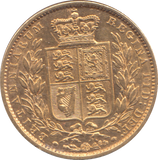 1851 GOLD SOVEREIGN ( GVF )