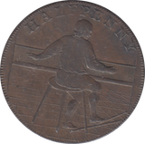 1791 ROCHDALE HALFPENNY TOKEN