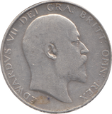 1910 HALFCROWN ( FINE )