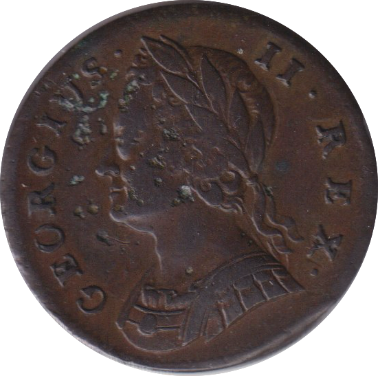 1741 FARTHING ( EF )