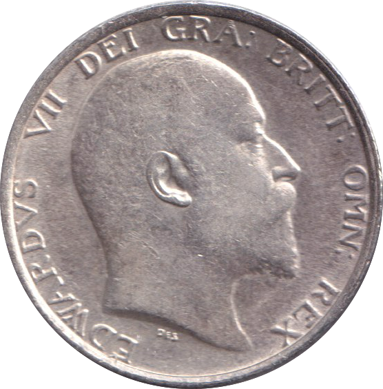 1910 SHILLING ( EF )