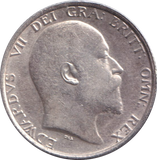 1910 SHILLING ( EF )