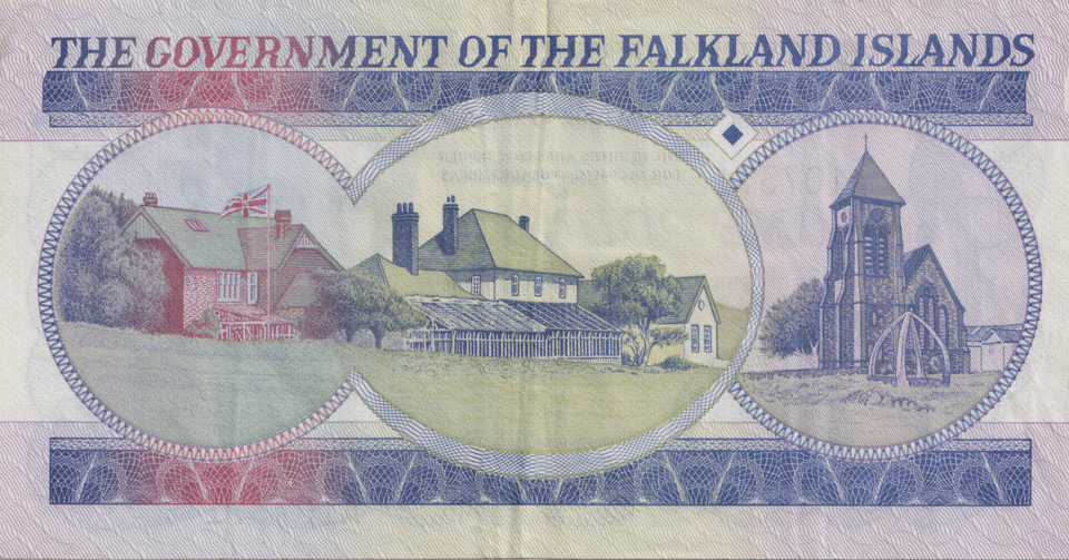 1984 ONE POUND FALKLAND ISLANDS BANKNOTE REF-1805