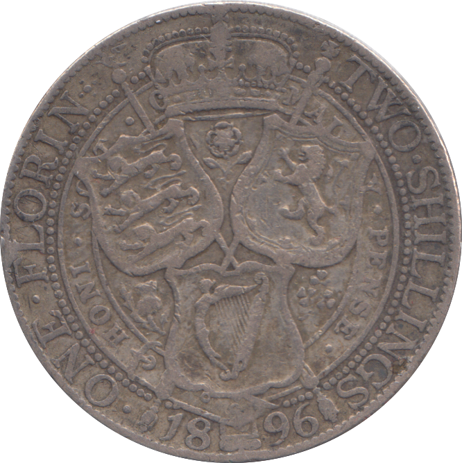 1896 FLORIN ( FINE )