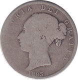 1883 HALFCROWN ( NF )