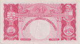 1964 ONE DOLLAR EASTERN CARIBBEAN BANKNOTE REF-1789