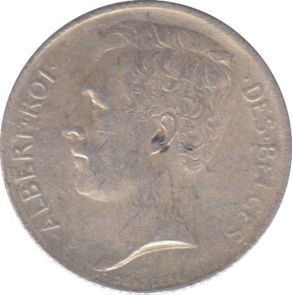 1912 BELGIUM 50 CENT