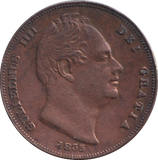 1835 FARTHING ( EF )