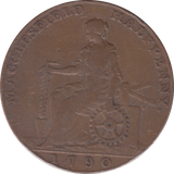 1790 HALFPENNY TOKEN MACCLESFIELD