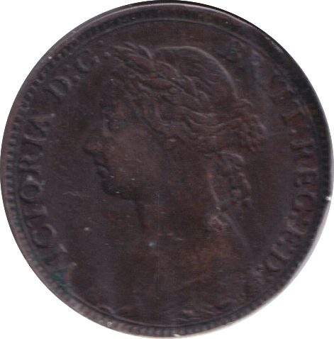 1891 FARTHING ( GVF )