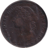 1891 FARTHING ( GVF )