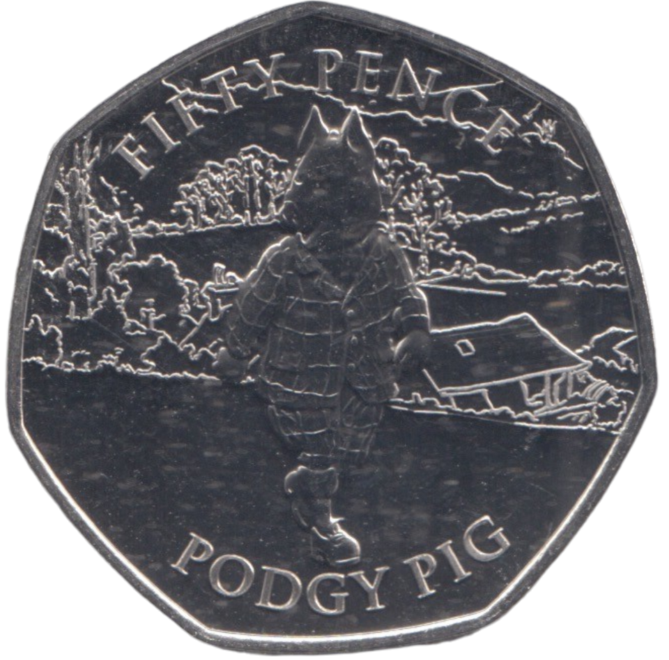 2020 50P PODGY PIG