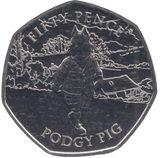 2020 50P PODGY PIG
