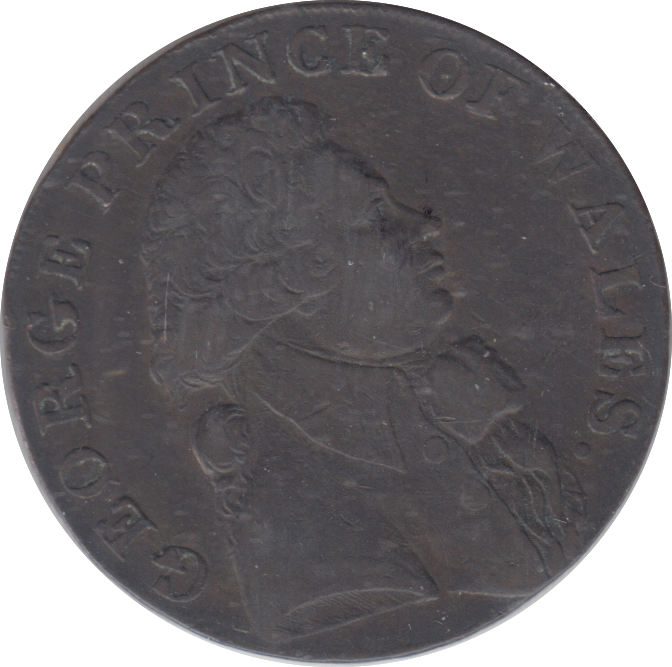 1794 WALES HALFPENNY TOKEN