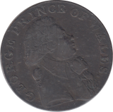 1794 WALES HALFPENNY TOKEN