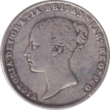1862 SIXPENCE ( GF )