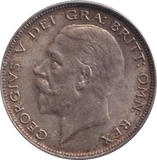 1935 HALFCROWN ( AUNC )