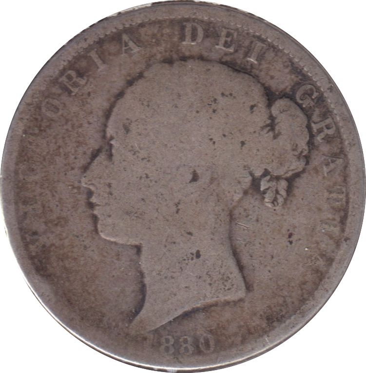 1880 HALFCROWN ( NF )