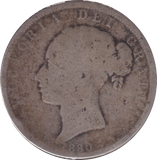 1880 HALFCROWN ( NF )