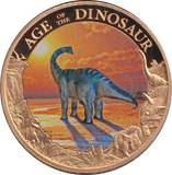 2014 DOLLAR AGE OF DINOSAURS COOK ISLANDS