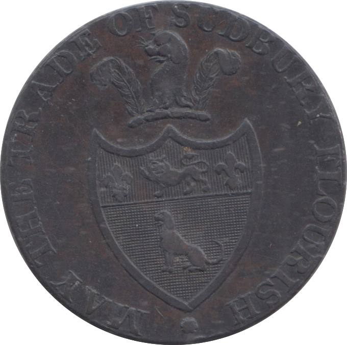 1793 SUDBURY HALFPENNY TOKEN