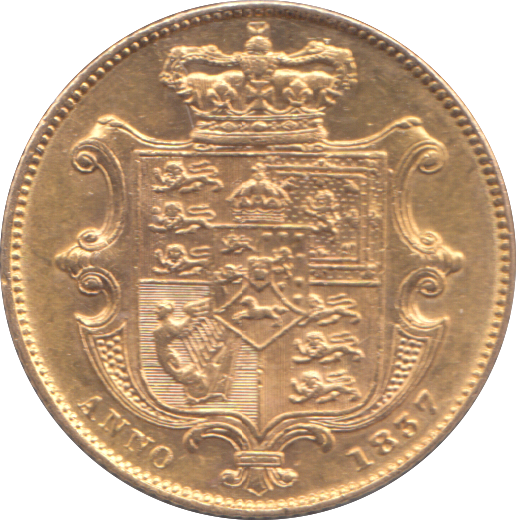 1827 GOLD SOVEREIGN ( EF )
