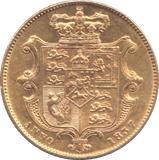 1827 GOLD SOVEREIGN ( EF )