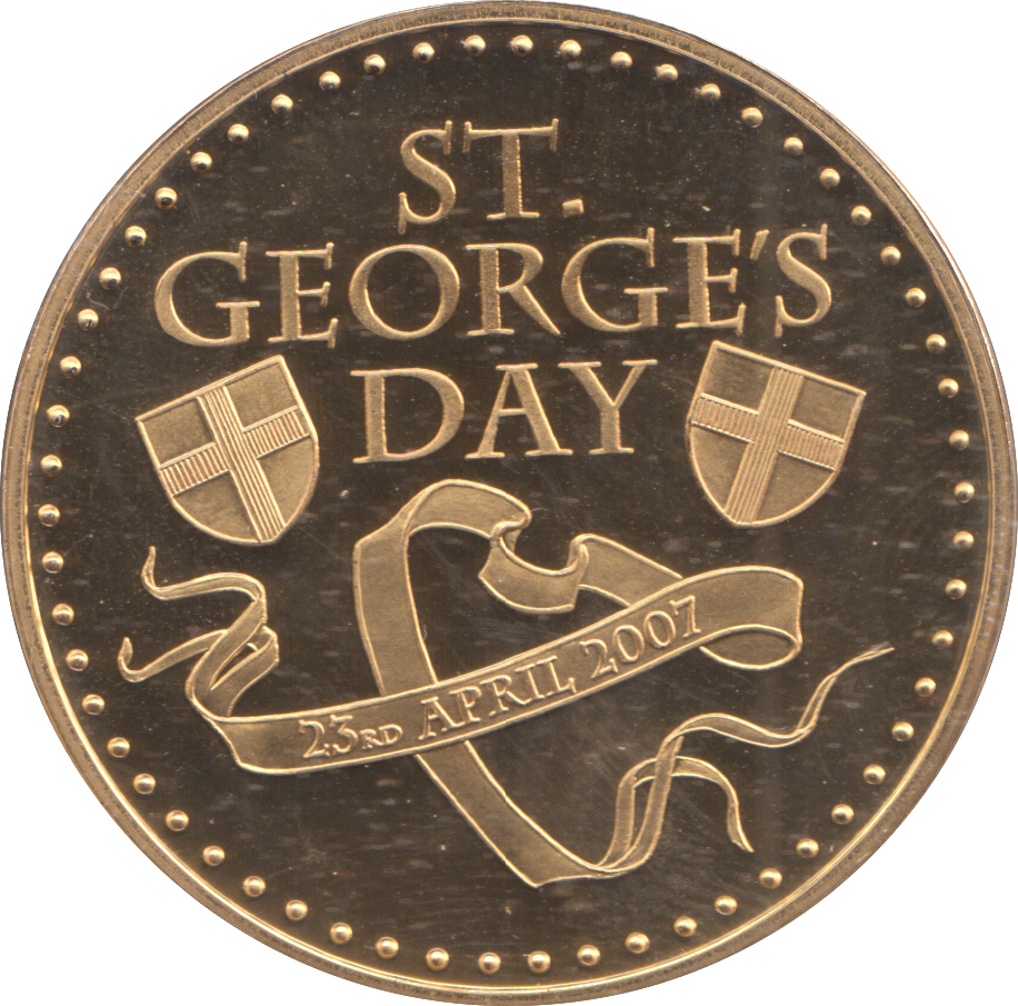 2007 ST GEORGES DAY MEDALLION
