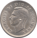 1942 SHILLING ( AUNC )