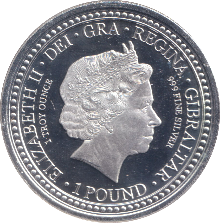 2018 SILVER GIBRALTAR POUND