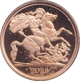 2023 GOLD HALF SOVEREIGN ( PROOF )