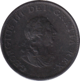 1799 HALFPENNY ( FINE )