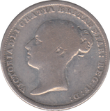 1856 SIXPENCE ( NF )