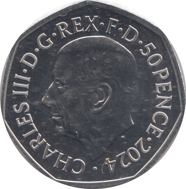 2024 FIFTY PENCE THE BLACK LAKE BU