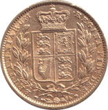 1863 GOLD SOVEREIGN ( GVF )