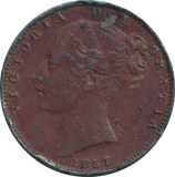 1857 FARTHING ( GVF )