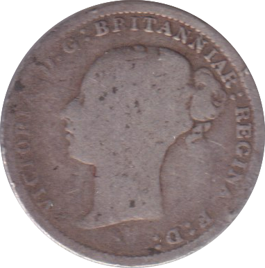 1886 THREEPENCE ( NF )
