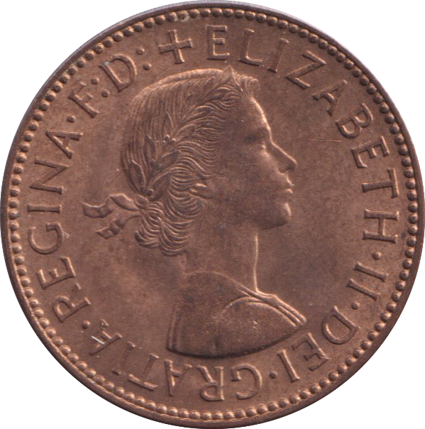 1958 HALFPENNY ( BU )