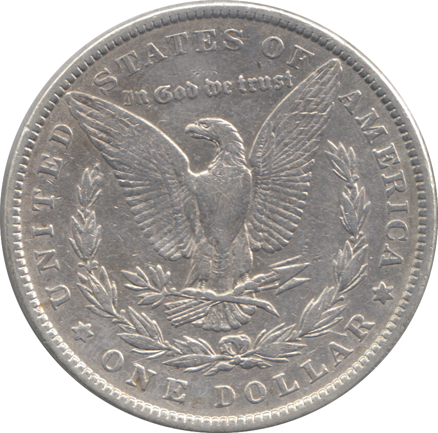 1881 SILVER ONE MORGAN DOLLAR USA