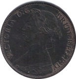 1865 FARTHING ( EF )