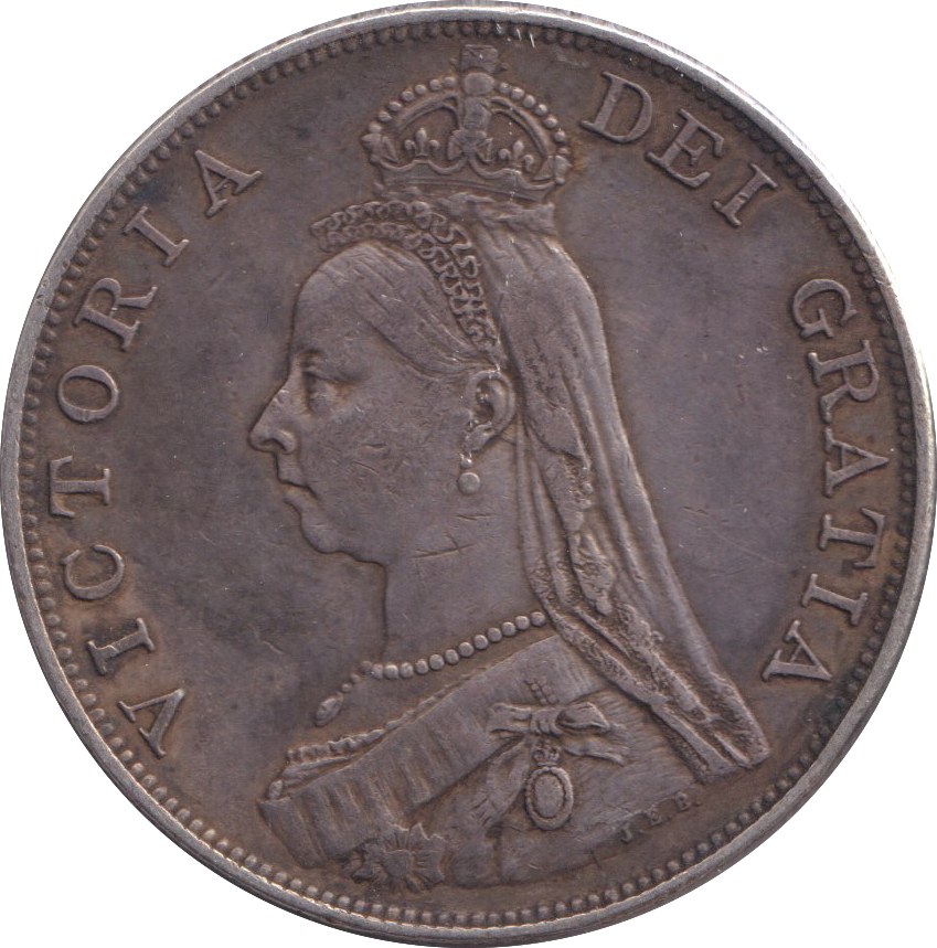 1890 DOUBLE FLORIN ( VF )