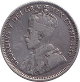 1912 SILVER 20 CENTS NEW FOUNDLAND